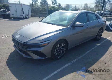 2025 Hyundai Elantra Sel Convenience из США, поврежденный, VIN KMHLS4DG6SU884331